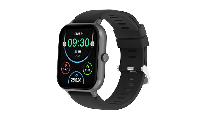 Go Groopie Justgiftdirect Heart Rate Bluetooth Call Smart Watch - 4 Colours