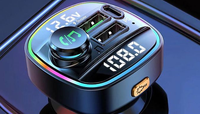 Bluetooth 5.0 FM Hands-free Car Transmitter