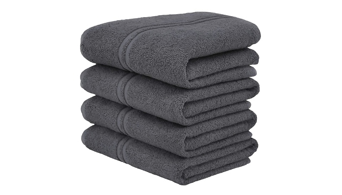 4pc Houston Jumbo Egyptian Cotton Bath Sheets - 12 Colours!