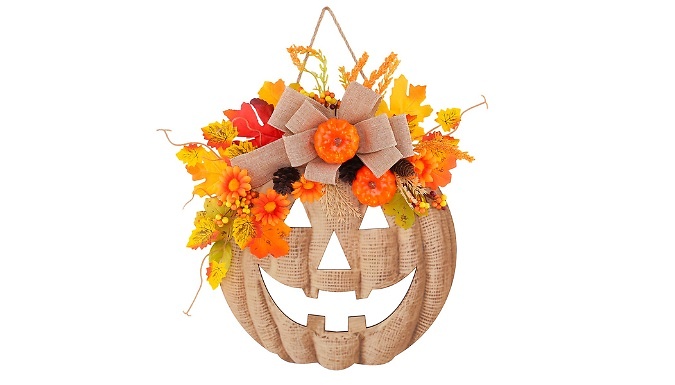 Halloween Pumpkin Door Decoration