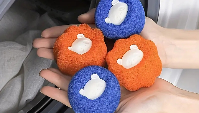 6-Pack Hair Removing Washing Machine Balls