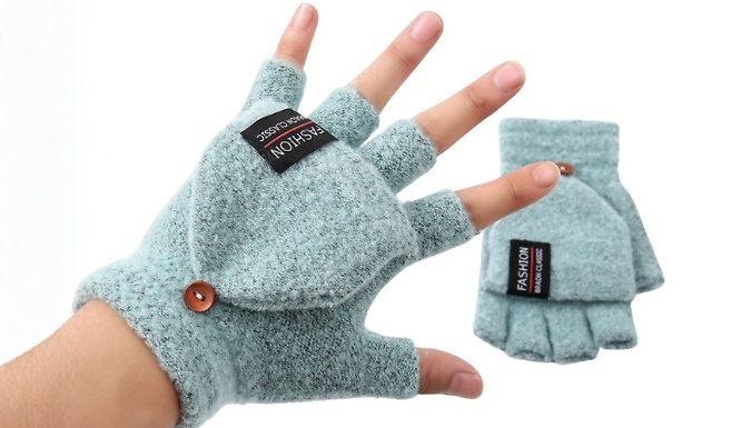 USB Electric Heated Mitten Gloves - 5 Colours