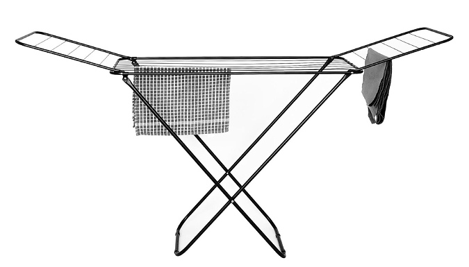 1.8M Winged Clothes Airer Drying Rack