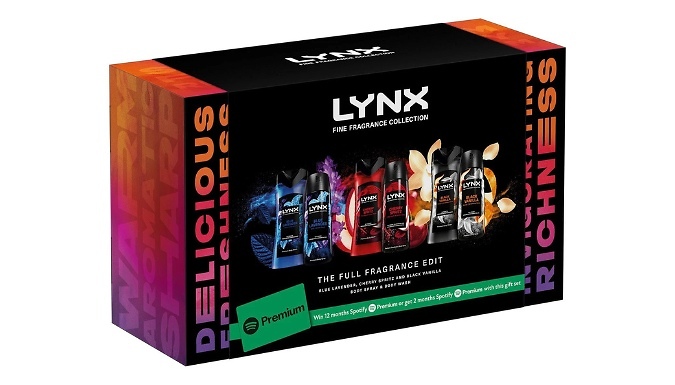 Lynx The Full Fragrance Edit Gift Set - 1, 2, 3 or 4-Pack!