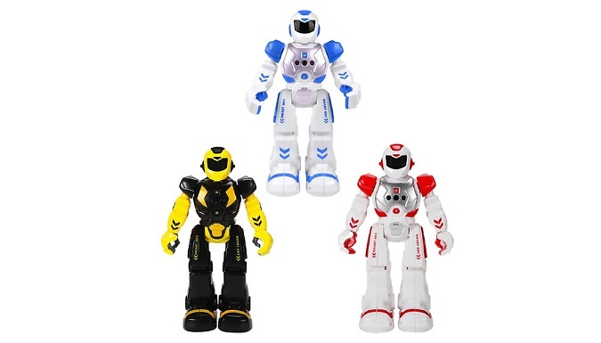 Remote Control Robot Toy - 3 Colours at Go Groopie