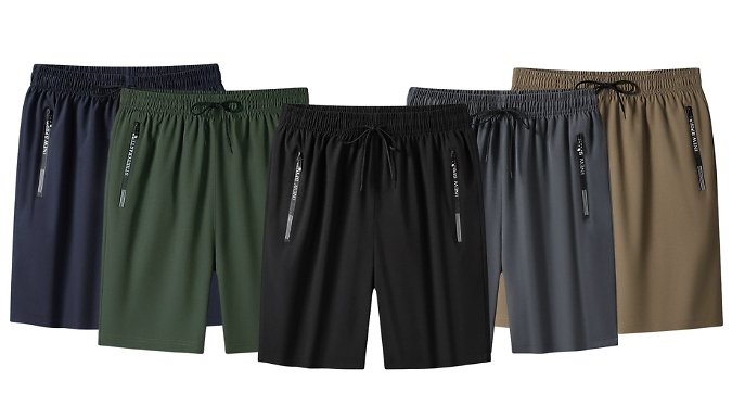 Men's Summer Casual Shorts - 5 Colours & 10 Sizes