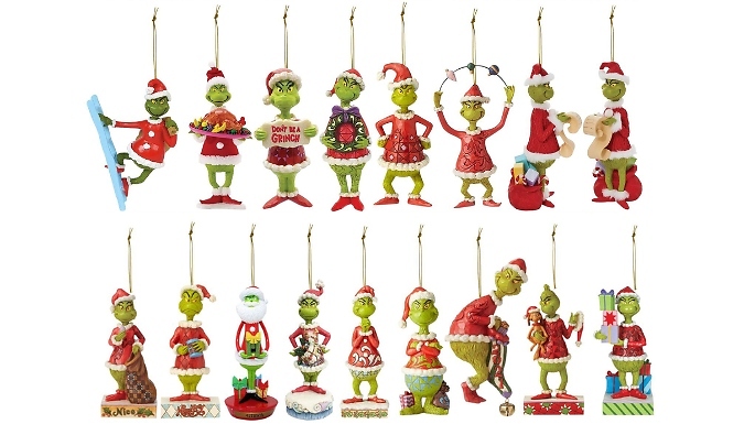 Green Monster Christmas Tree Decoration - 17 Styles