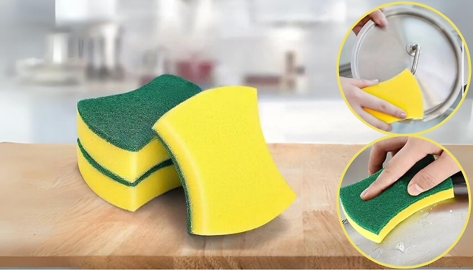 Kitchen Cleaning Sponges Set - 12, 24 or 36-Pack