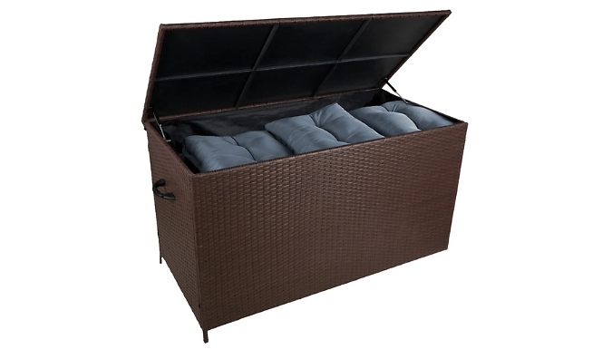 582L Rattan Storage Box with Waterproof Bag - 2 Colours