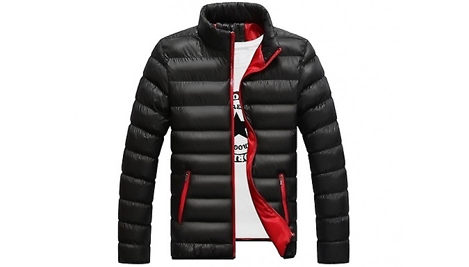 Men’s Casual Warm Padded Jacket - 4 Colours & 7 Sizes