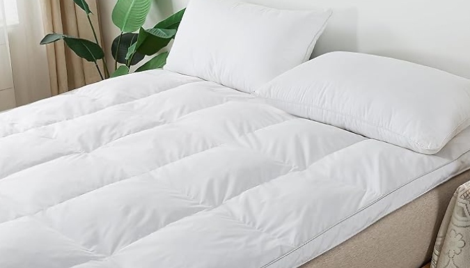 5cm Goose Feather & Down Mattress Topper - 5 Sizes!