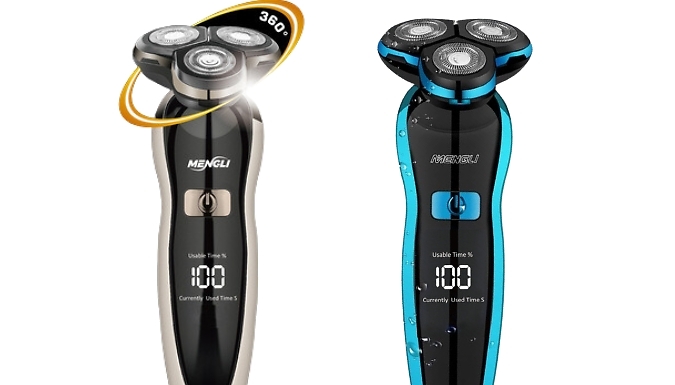 Dual Use Wireless Electric Shaver - 2 Colours