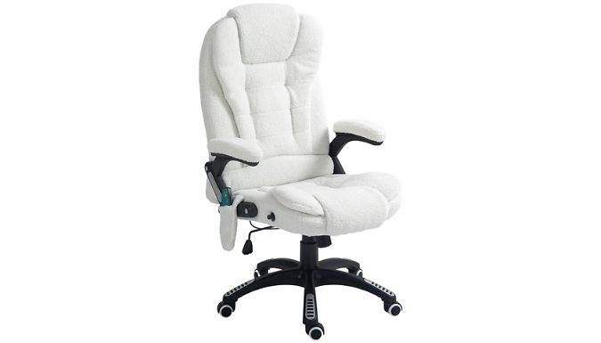 Vinsetto Heated Reclining Office Chair - 9 Colours