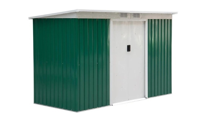 Outsunny Outdoor Metal Garden Storage Shed