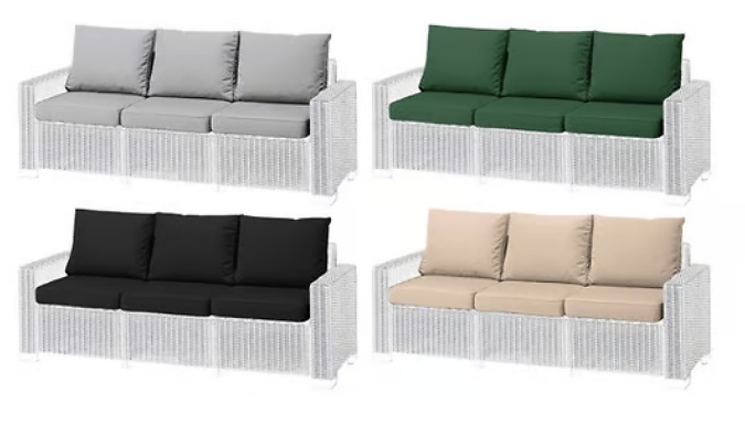 Replacement Cushion Pads for Keter Allibert California Rattan Furniture - 4 Sizes, 6 Colours!