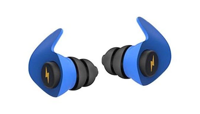 Silicone Noise Reducing Ear Plugs - with 5 Plug Head Replacements. at Go Groopie