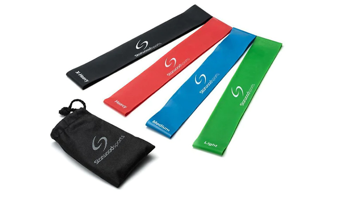 Gym Fit Exercise Resistance Bands - 4 or 5 Bands