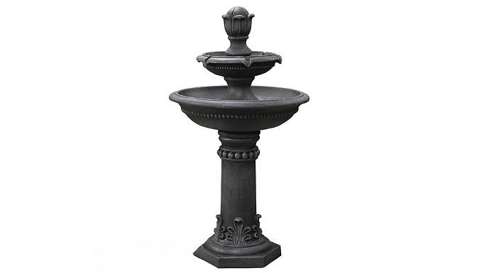 2 Tier Vintage Style Water Fountain Feature