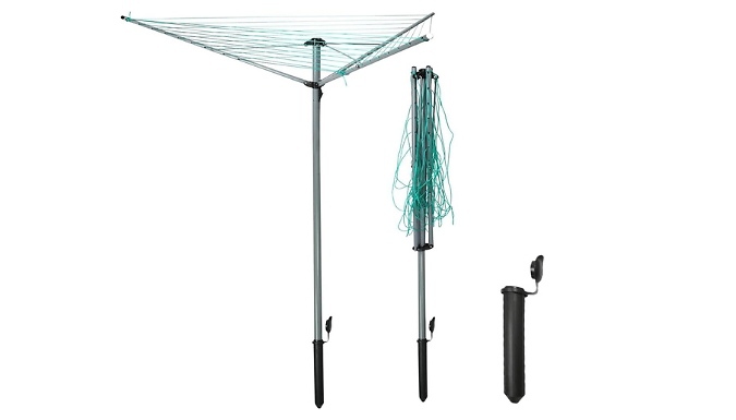 3 Arm Rotary Washing Line - 30m!