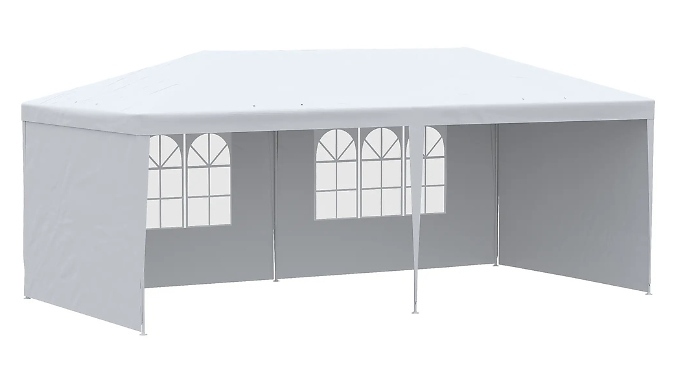 Outsunny 6 x 3m Party Tent Gazebo