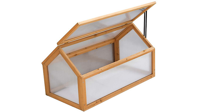 Garden Grow Wooden Cold Frame