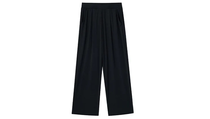 Women's Breathable Wide-Leg Trousers - 3 Colours, 3 Sizes!