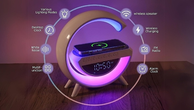 3-in-1 G Shaped Smart Wireless Charger! - 2 Sizes, 2 Colours