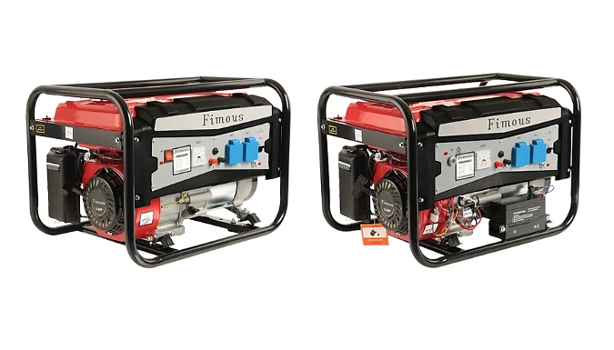 Fimous 6800W Generator - Recoil or Electric Key Start!