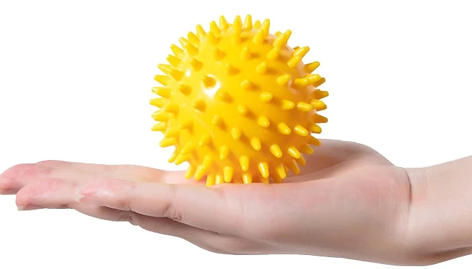 2 Pack PVC Spiked Massage Sports Ball - 7 Colours