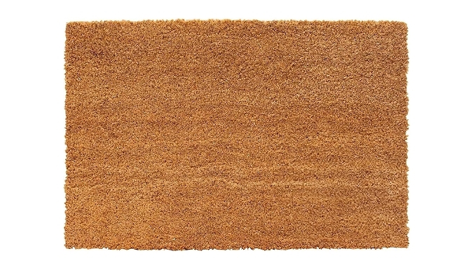 Heavy-Duty Non-Slip Natural Coco Door Mat