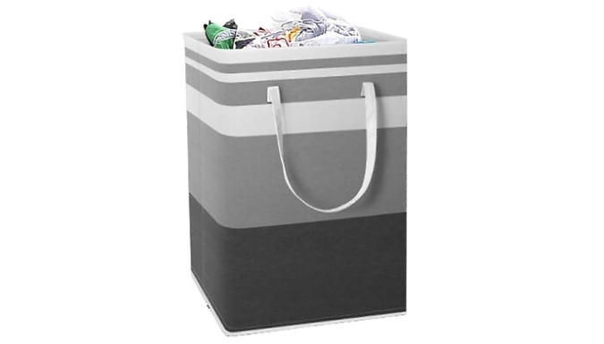 Image of 75L Freestanding Foldable Laundry Basket - 2 Colours