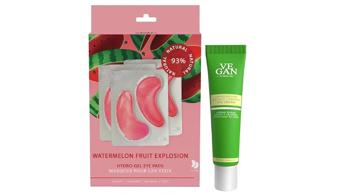 Hydro-Gel Eye Pads & Eye Cream Set