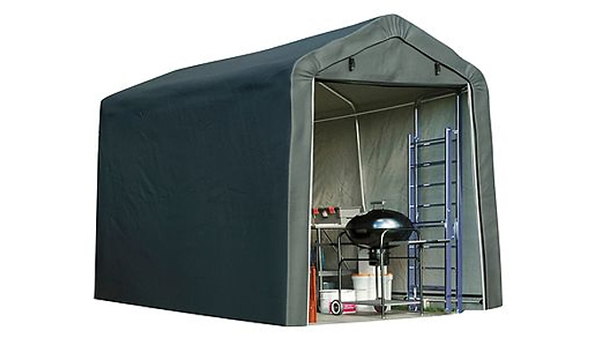 Heavy Duty PE Cover Grey Shed – 4 Sizes Deal Price £129.99
