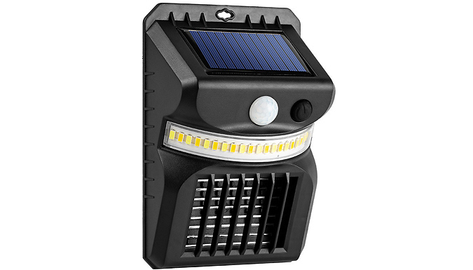 Solar Motion Sensor Mosquito Zapper Lamp