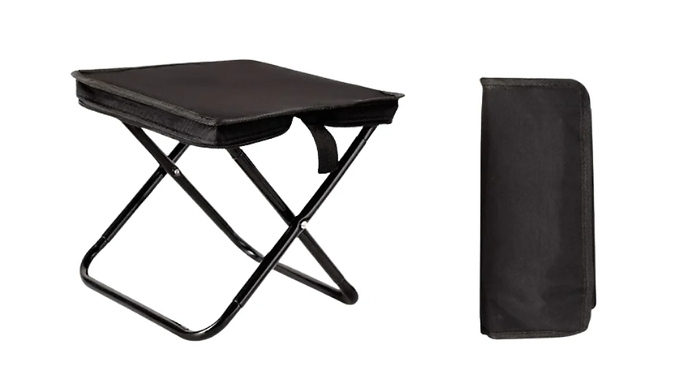 Portable Folding Camping Stool with Carry Bag - 3 Colours!