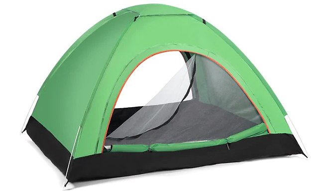 1-2 Person Automatic Camping Ultralight Pop Tent – 3 Colours Deal Price £24.99