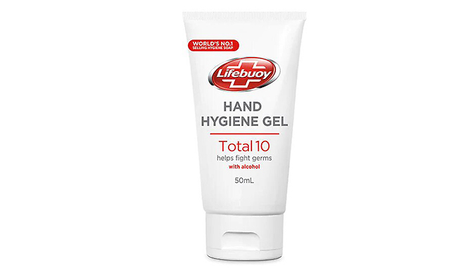 2, 4 or 6 Lifebuoy Hand Hygiene Gel 50ml
