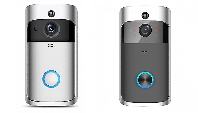 3in1 Wi-Fi Video Doorbell With Optional Chime - 2 Colours