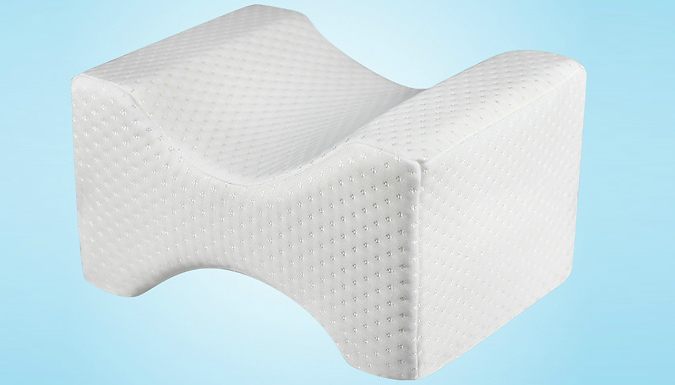 SleepWellness Memory Foam Knee Pillow - 3 Colours