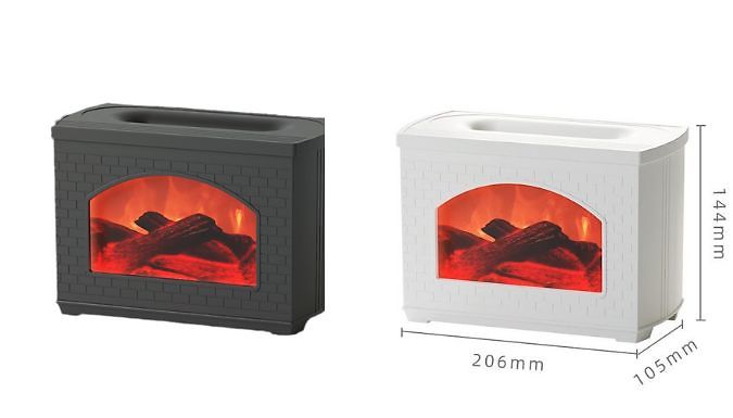 Simulated Fireplace USB Humidifier - 2 Colours