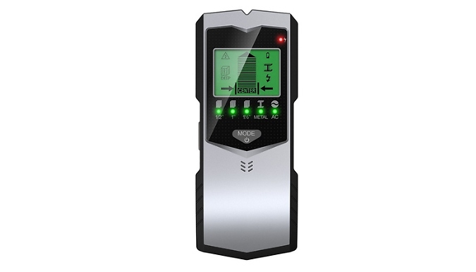 5-in-1 Wall Stud Scanner - Detect Metal, Wood, Live Cables & More!