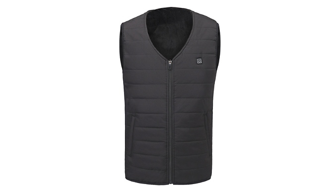 USB Charging Heated Gilet - 3 or 9 Heating Zones!