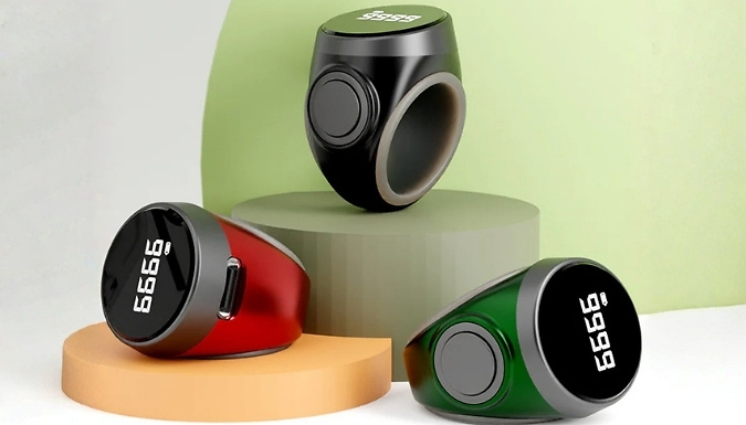 Wearable Digital Counter Ring - 5 Colours!