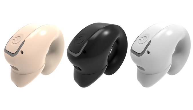 Single Ear Clip-On Wireless Headset - 3 Colours