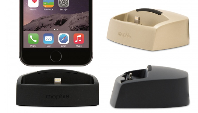 Mophie iPhone Lightning Charging Dock - 2 Colours