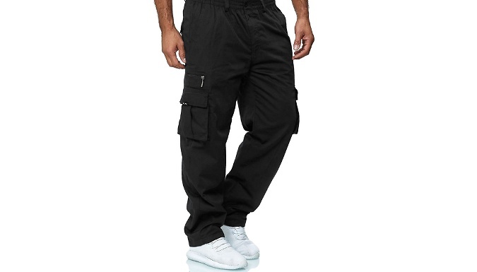 Men's Cargo Trousers - 4 Colours, 5 Sizes