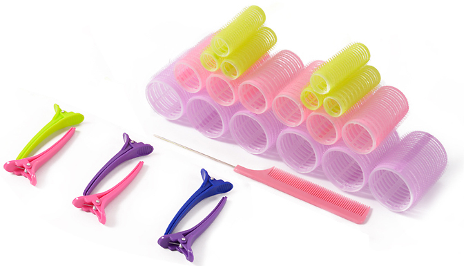 Self Grip Hair Roller Set