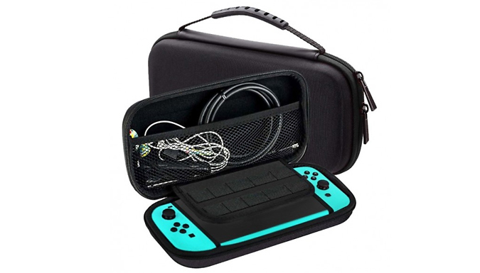 Supertrendinuk - Games console carry-case compatible with nintendo switch - 7 colours