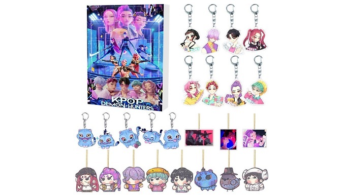 24 Day 2D Korean Witch Hunter Advent Calendar - 9 Styles