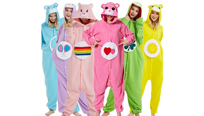Cute Cuddly Bear Cosy Onesie - 6 Colours & 4 Sizes